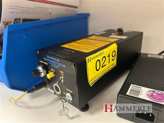ALPHALAS MONOPOWERᵀᴹ-532-SM SINGLE-FREQUENCY DPSS LASER